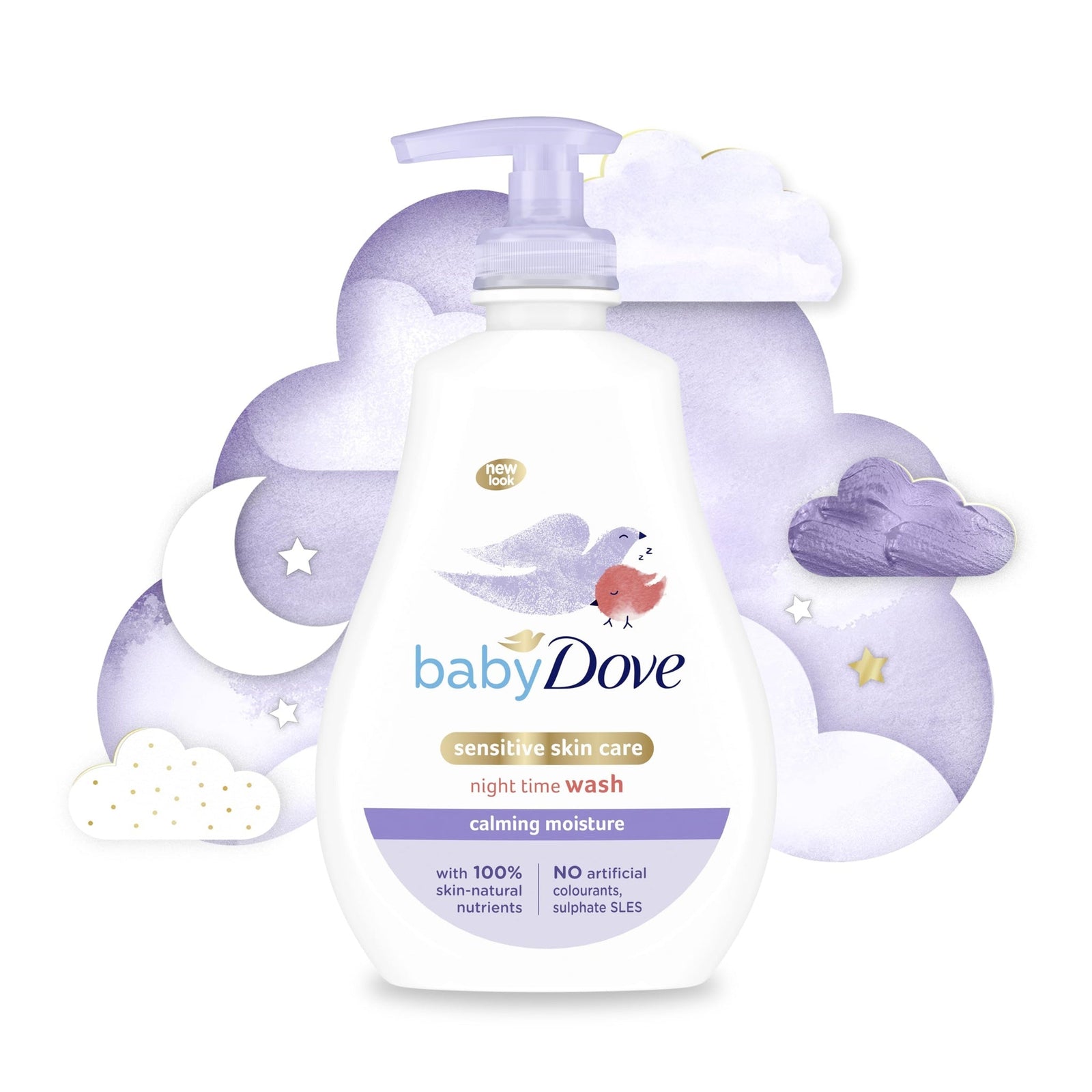 Baby Dove Night Time Wash Calming Moisture (13.52 oz, 3-pack)