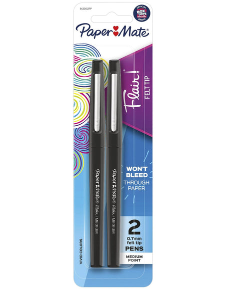 Paper Mate Felt Tip Pens (2 Count)