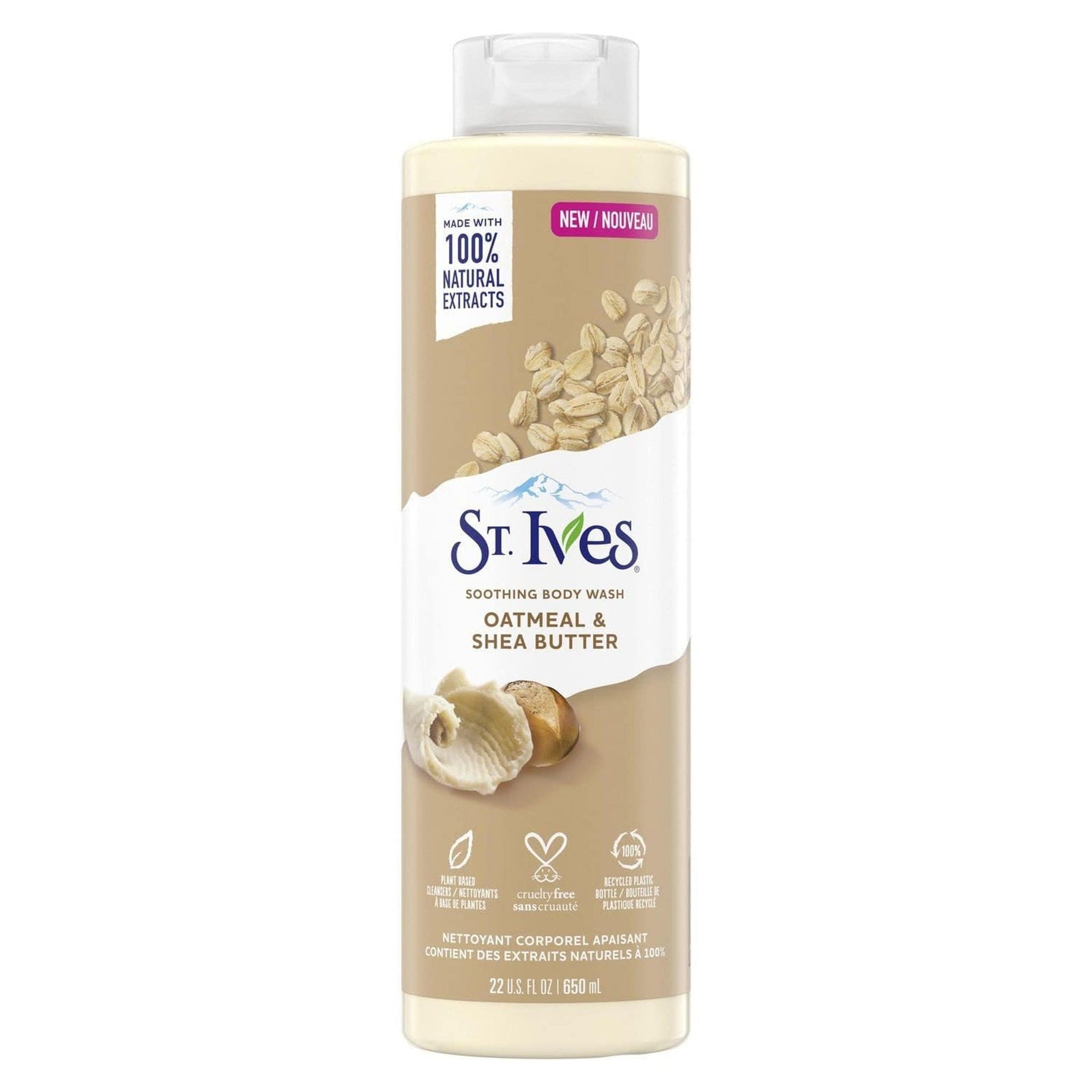 St. Ives Body Wash Oatmeal & Shea Butter (22 oz)