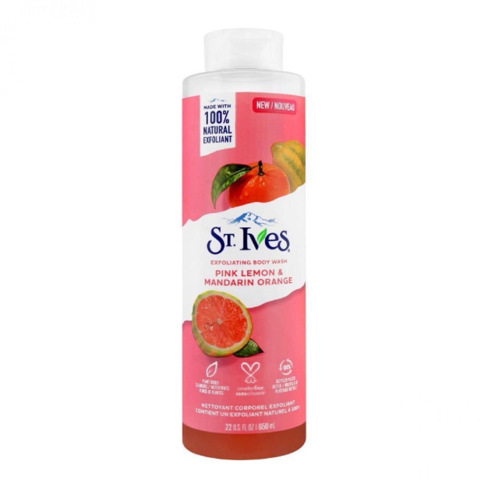 St. Ives Body Wash Pink Lemon & Mandarin (22 oz)