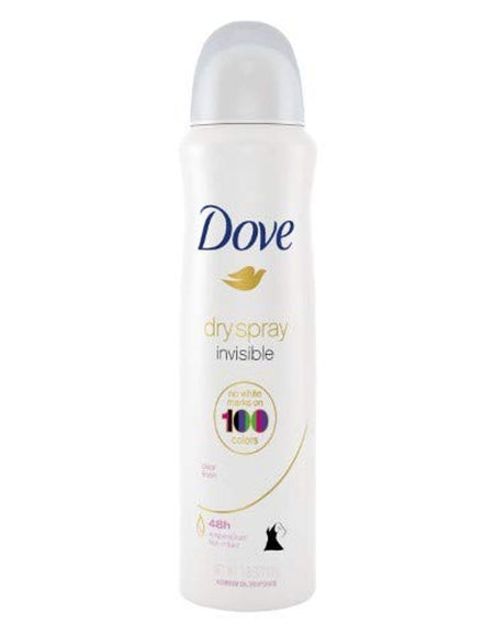 Dove Dry Spray Antiperspirant Clear Finish (3.8 oz, 4-pack)