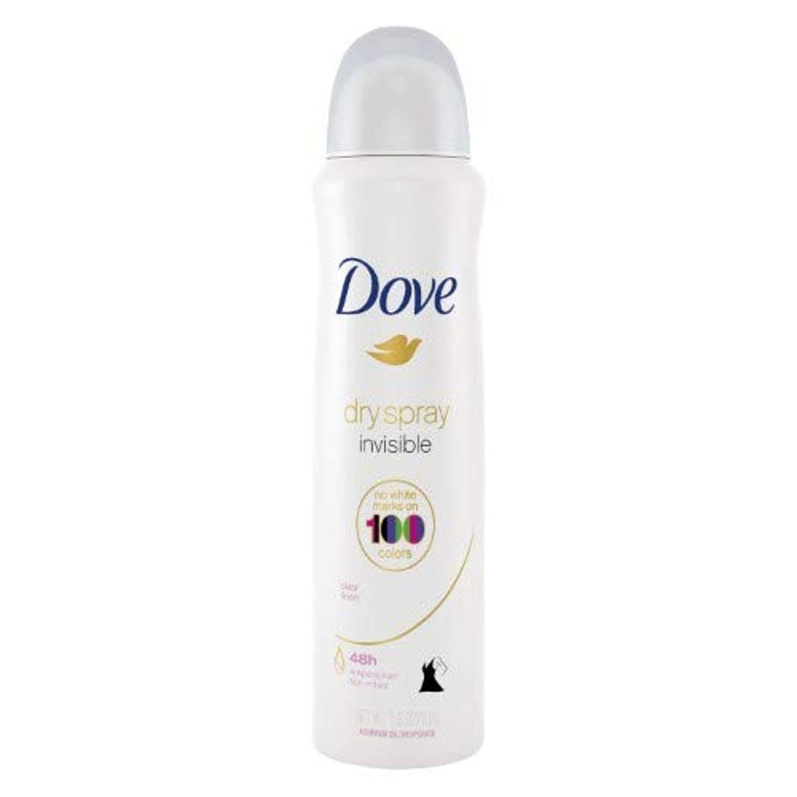 Dove Dry Spray Antiperspirant Clear Finish (3.8 oz, 4-pack)