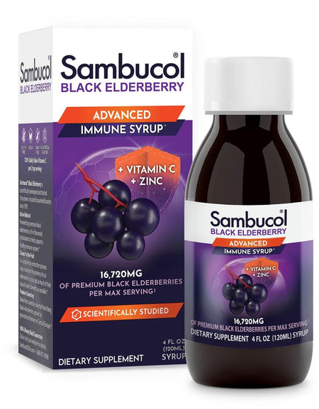 Sambucol Black Elderberry Syrup (4 oz)