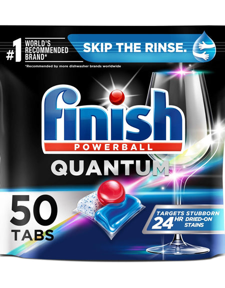 Finish Quantum Dishwasher Detergent (50 ct)