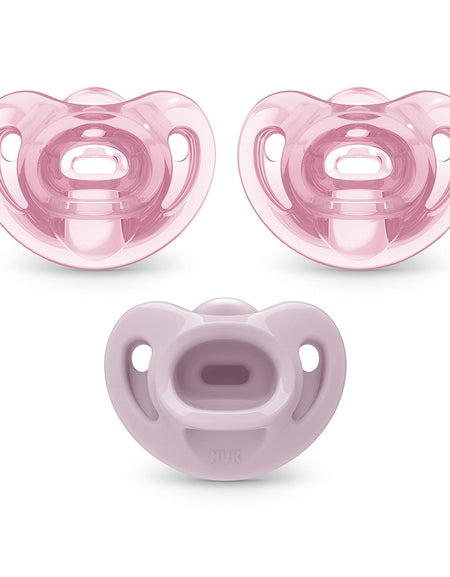 NUK Comfy Pacifiers 0-6 Months (3 Count)