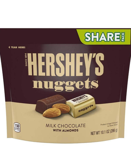 Hershey's Nuggets with Almonds (10.1 oz, 2 Pack)