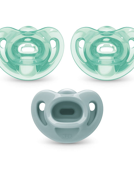 NUK Comfy Pacifiers 0-6 Months (3 Pack)
