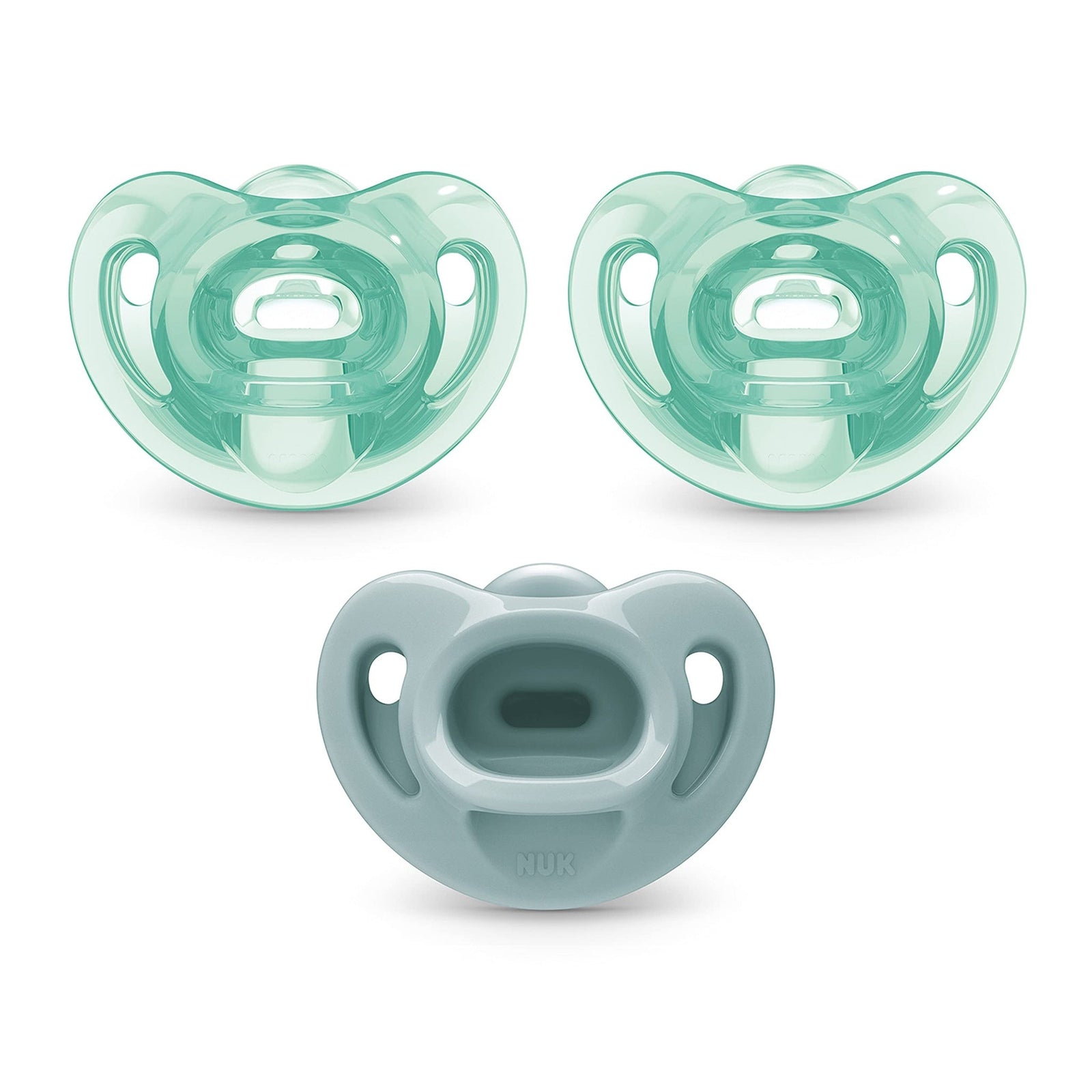 NUK Comfy Pacifiers 0-6 Months (3 Pack)