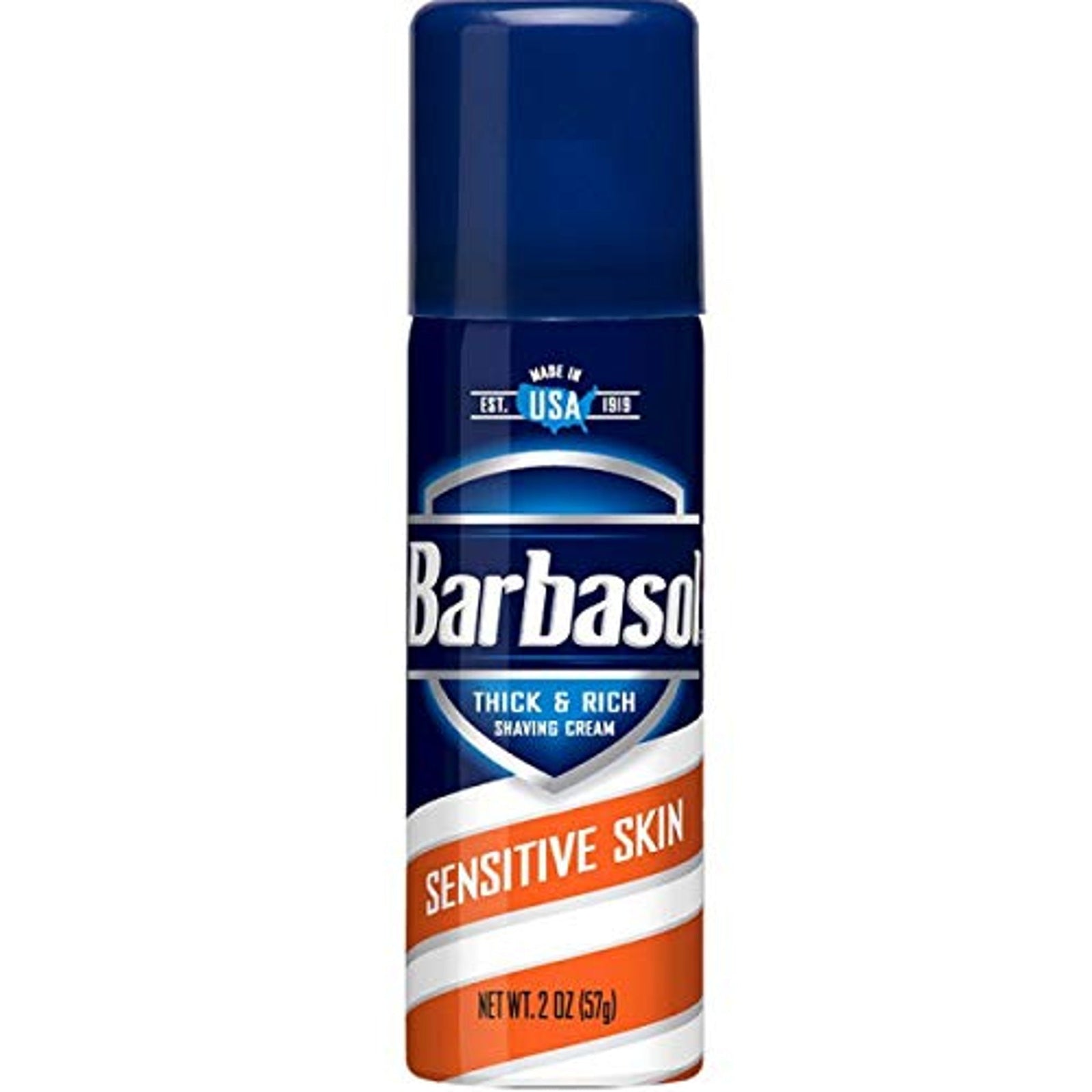 Barbasol Shaving Cream Sensitive Skin Travel Size (6 Pack)