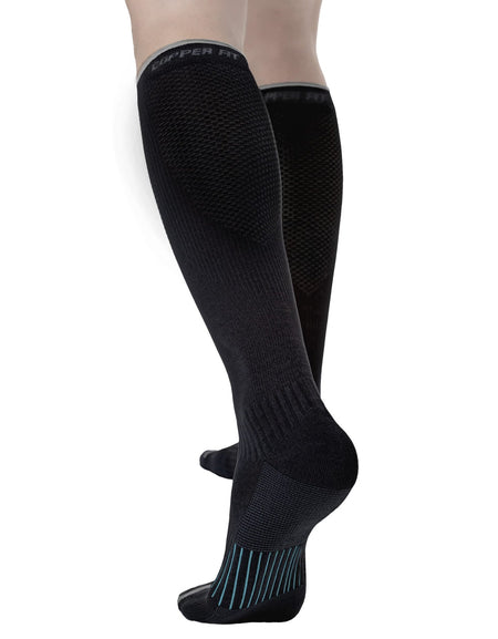Copper Fit Ice Compression Socks Black L/XL