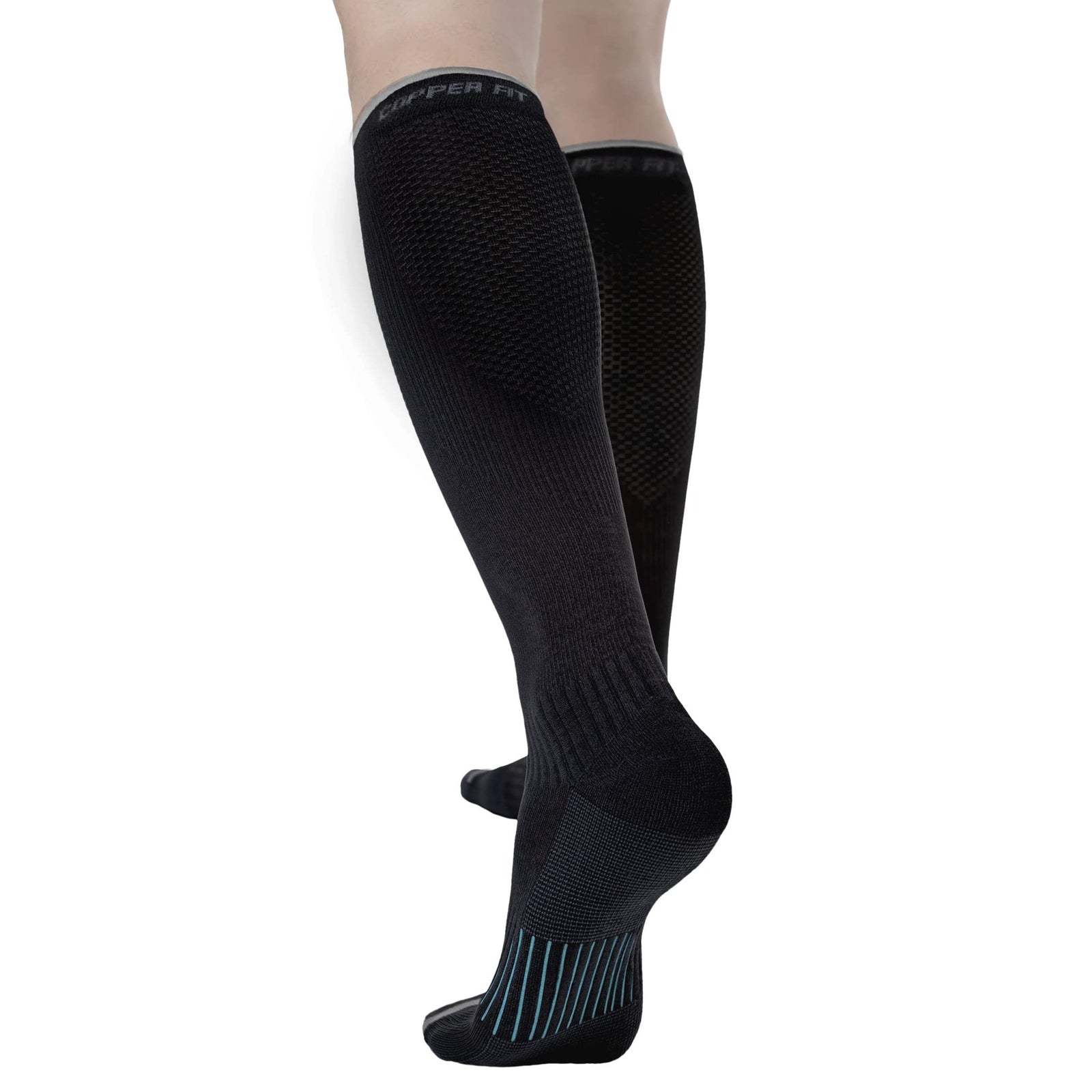 Copper Fit Ice Compression Socks Black L/XL