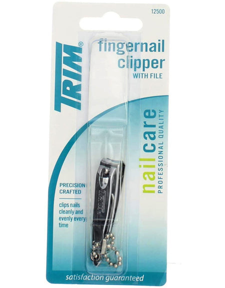 Trim Fingernail Clipper with File