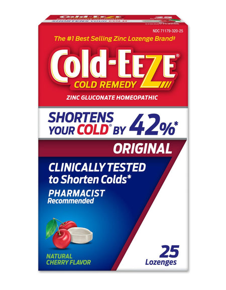 Cold-EEZE Cherry Zinc Lozenges (25 Count)
