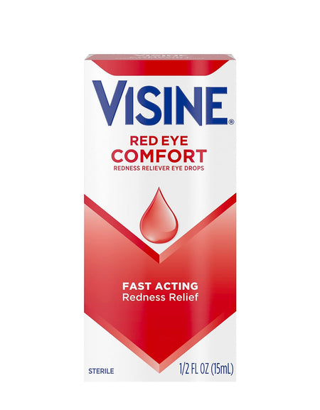 Visine Red Eye Comfort Drops (0.5 oz)