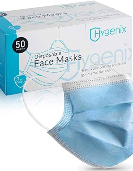 Hygenix Medical Face Masks Level 3 (50 Pack)