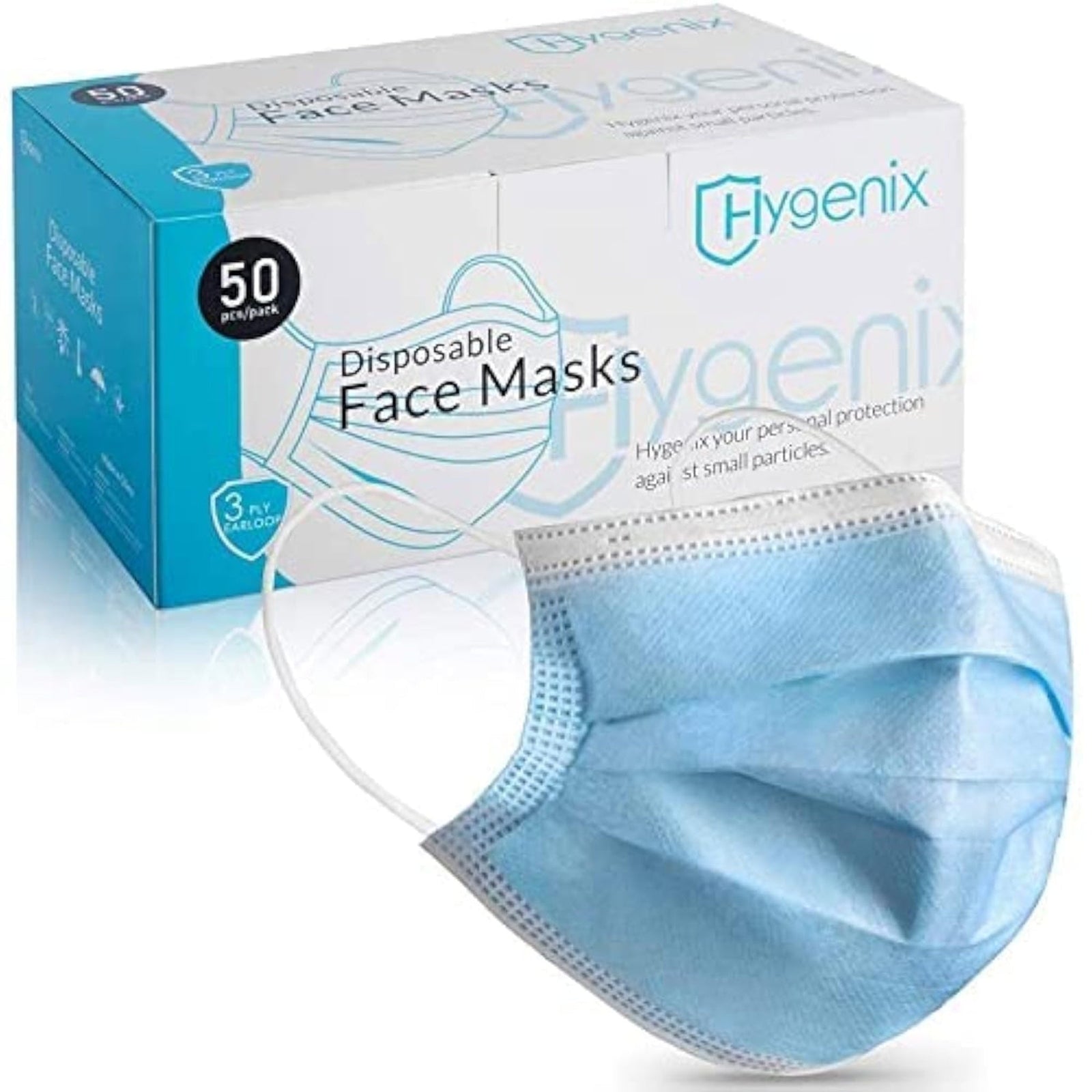 Hygenix Medical Face Masks Level 3 (50 Pack)