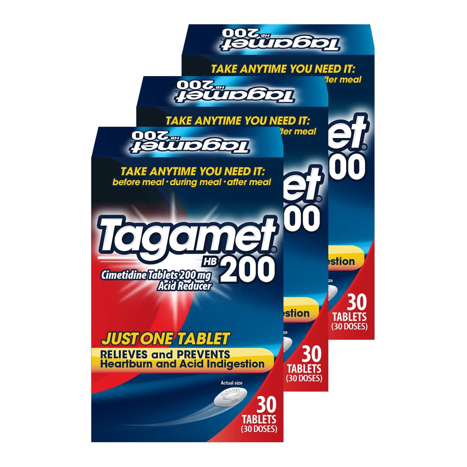 Tagamet Acid Reducer Cimetidine (200 mg, 30 ct, 3-pack)