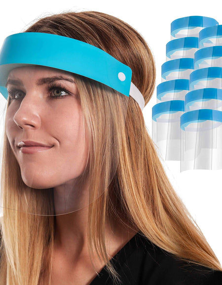 TCP Global Face Shields Ultra Clear (Safety, Multi-Pack)