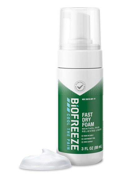 Biofreeze Pain Relieving Foam (3 oz)