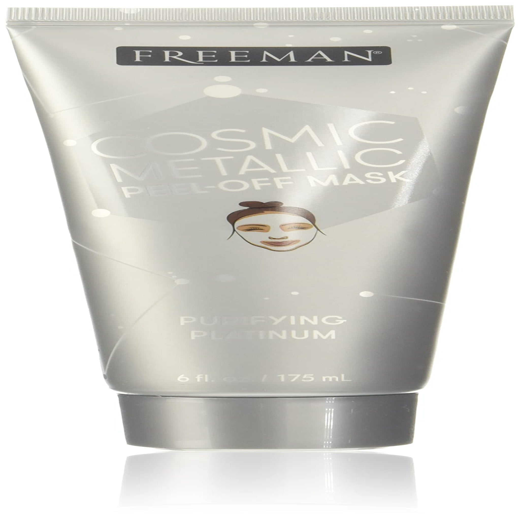 Freeman Peel-Off Mask Purifying Platinum (6 oz)