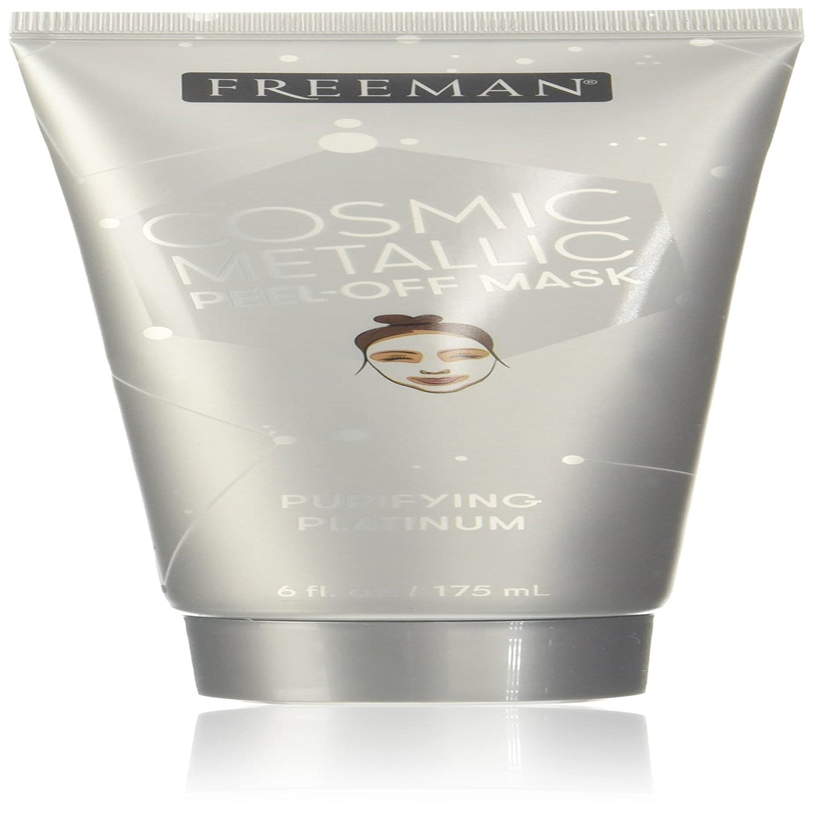 Freeman Peel-Off Mask Purifying Platinum (6 oz)