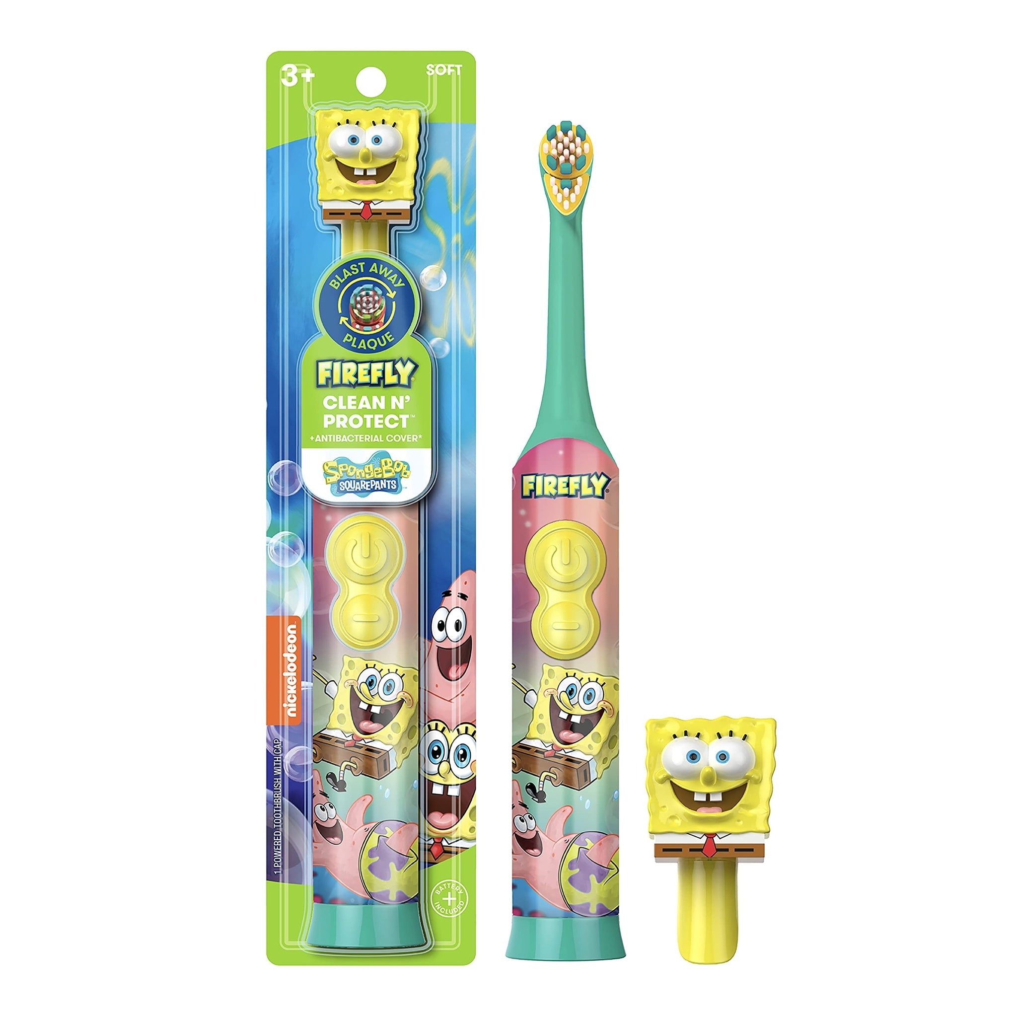 Firefly Spongebob Power Toothbrush (1 ct)