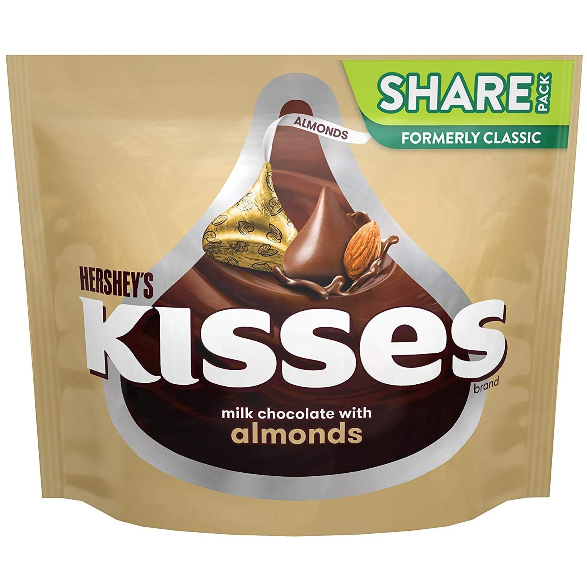 HERSHEY’S KISSES Almonds (10 oz, 2-pack)