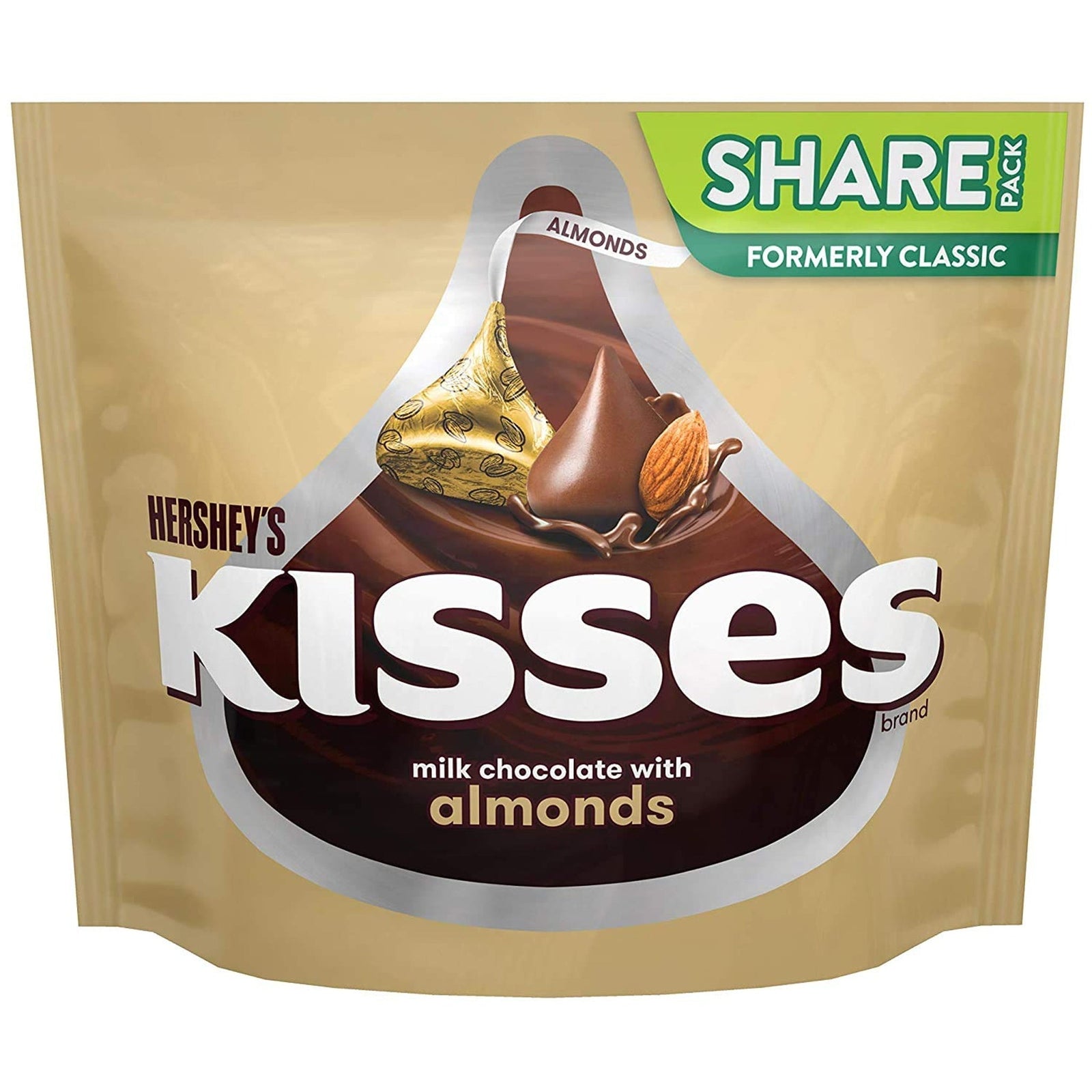 HERSHEY’S KISSES Almonds (10 oz, 2-pack)