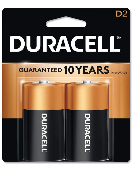 Duracell D Alkaline Batteries (2-pack)