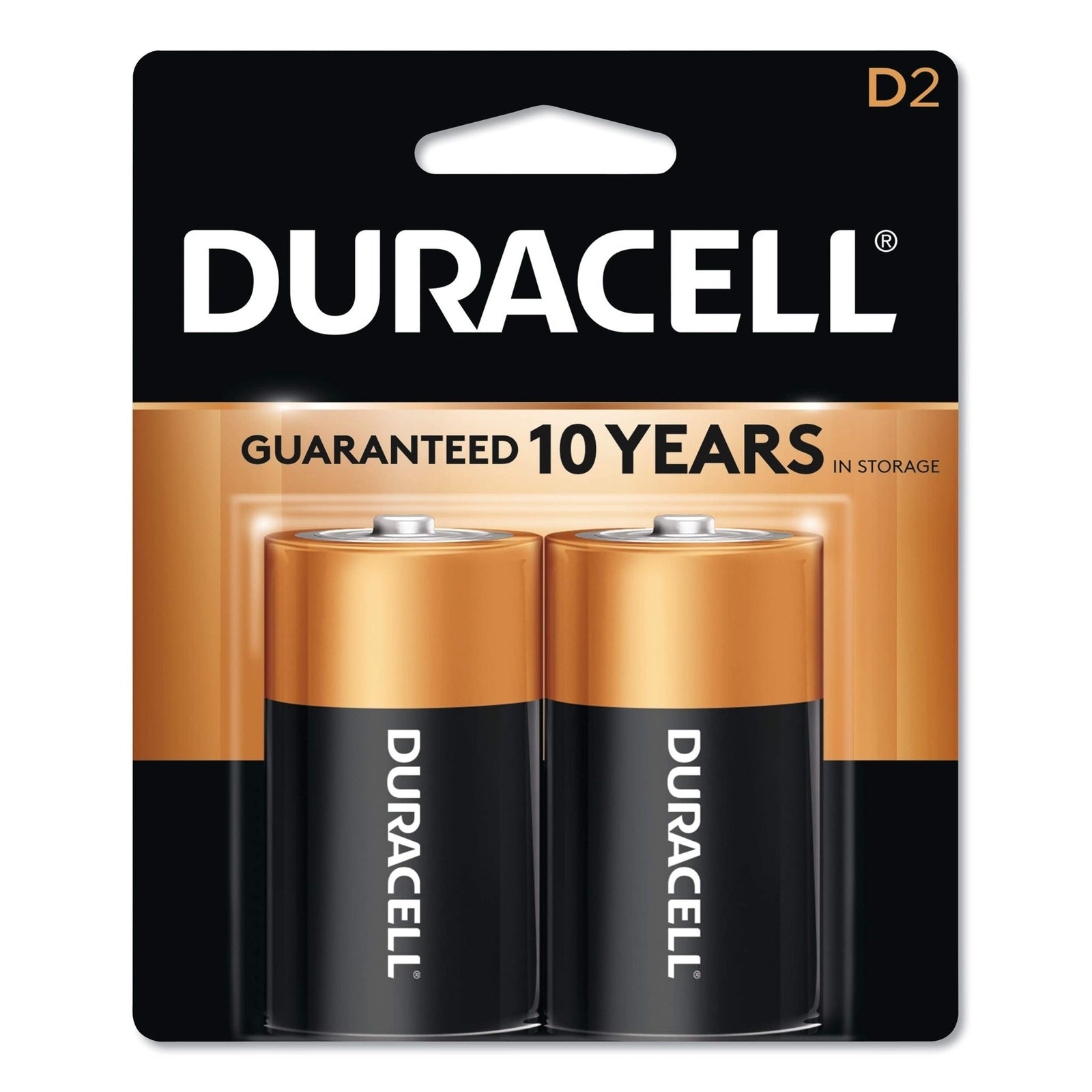 Duracell D Alkaline Batteries (2-pack)