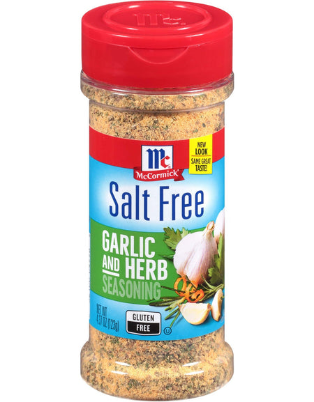 McCormick Salt-Free Garlic & Herb Seasoning (4.37 oz)