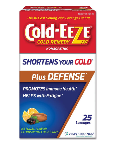 Cold-Eeze Zinc Lozenges Citrus Elderberry (25 ct)