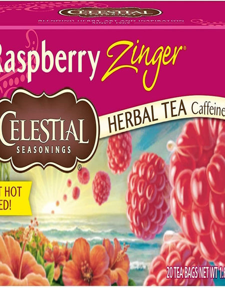 Celestial Seasonings Raspberry Zinger Tea (20 ct, 6 Pack)