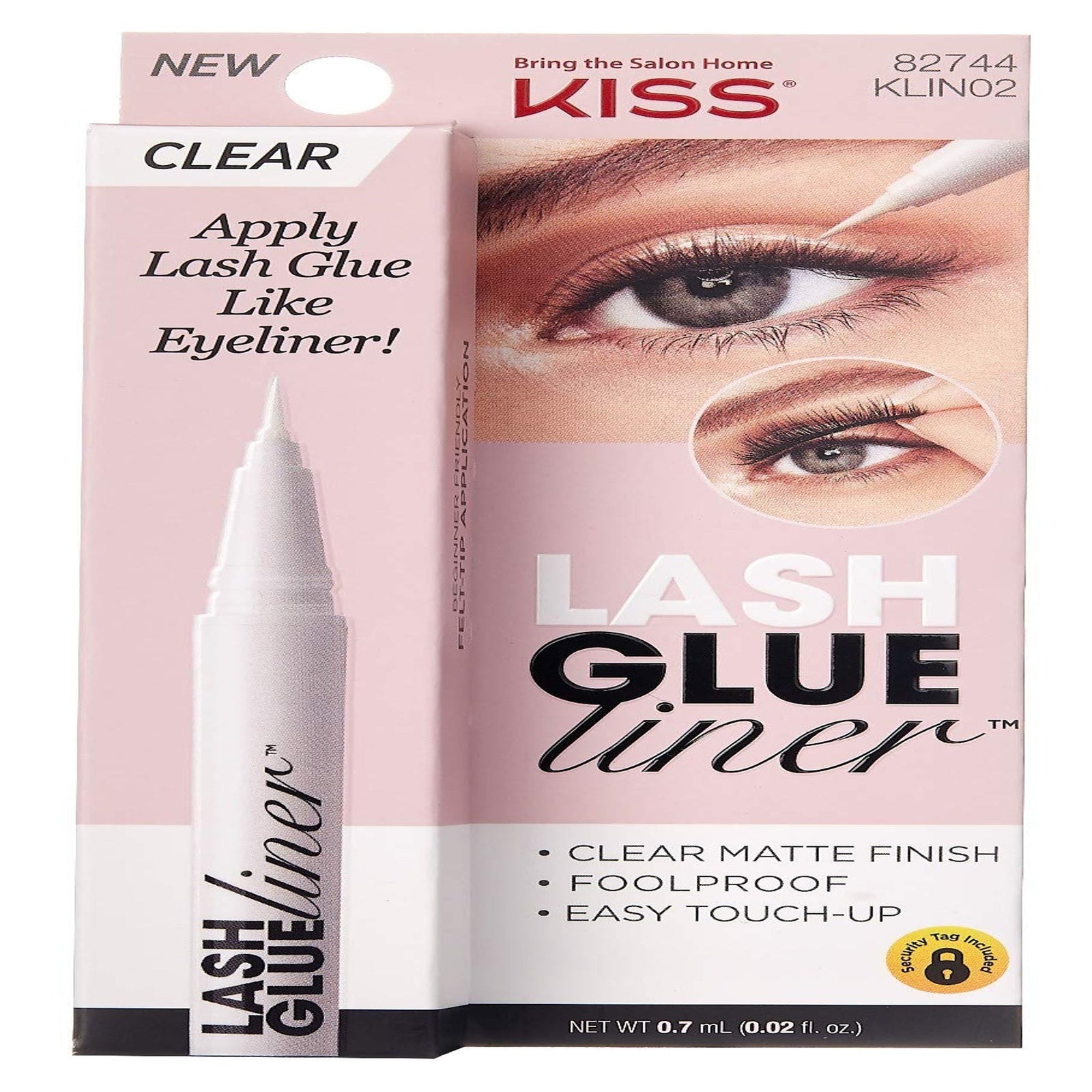 Kiss Lash Glue Liner Clear (0.02 oz, 6 Pack)