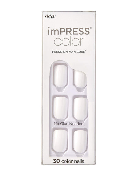 Kiss imPRESS Nails Frosting Squoval (30 Nails)