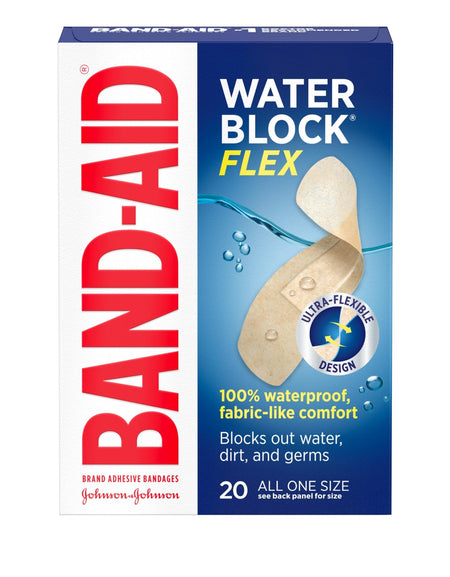 Band-Aid Water Block Flex Bandages (20 Count)