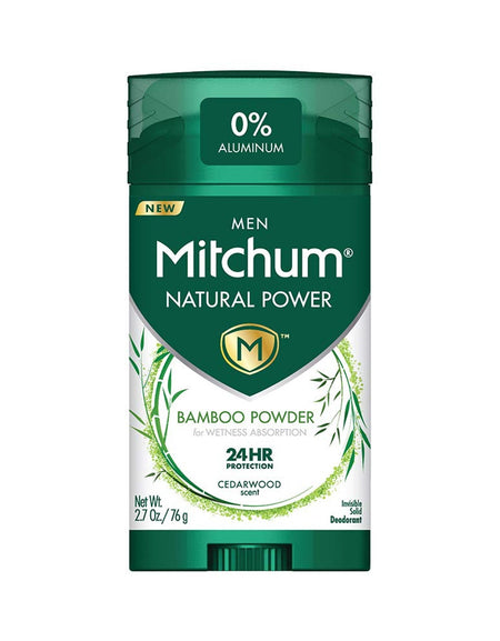 Mitchum Natural Power Deodorant Cedarwood (2.7 oz)