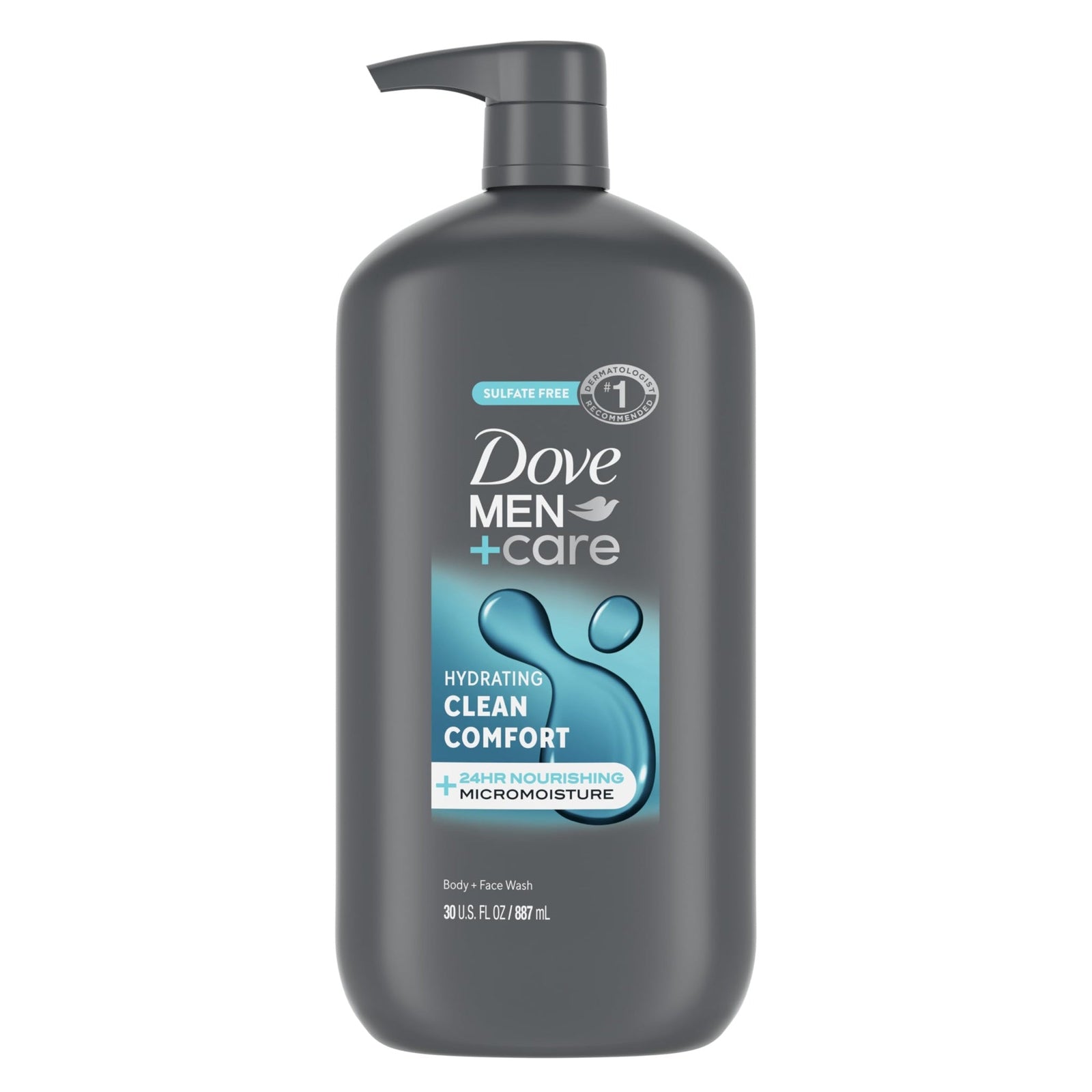 Dove Men+Care Body Wash Clean Comfort (30 oz)