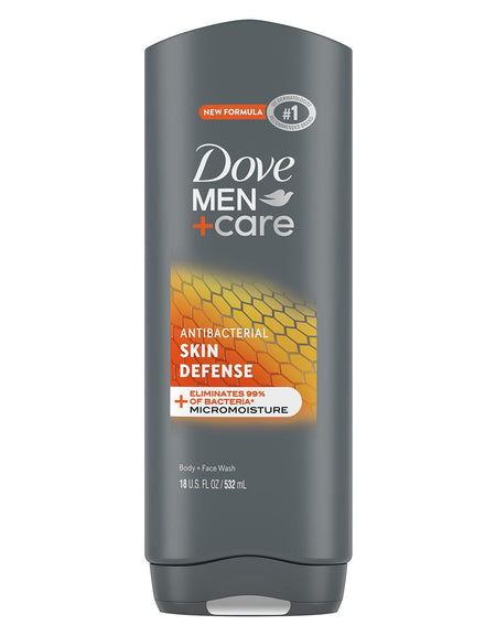 Dove Men+Care Antibacterial Body Wash (18 oz)