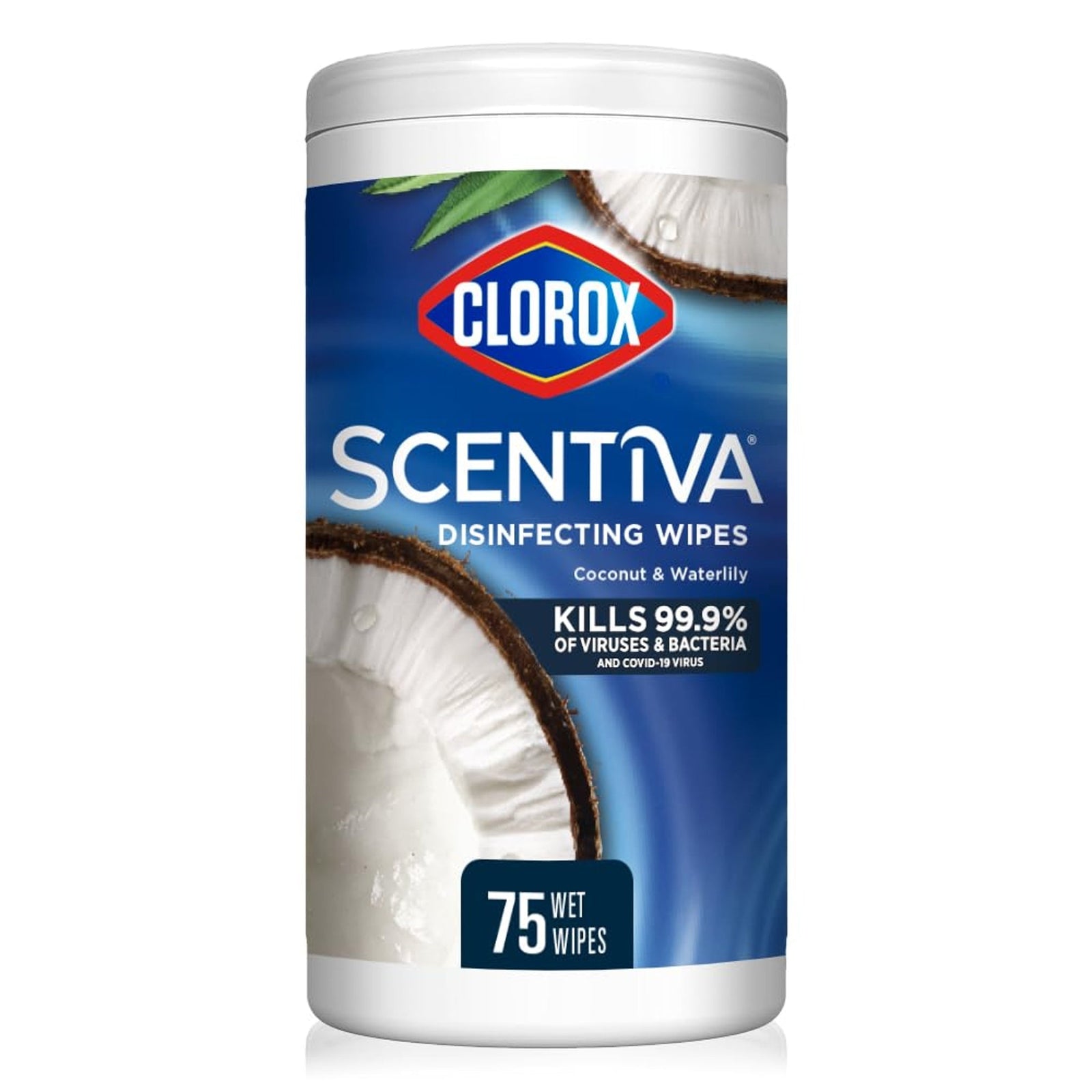 Clorox Scentiva Disinfecting Wipes Coconut (75 ct)