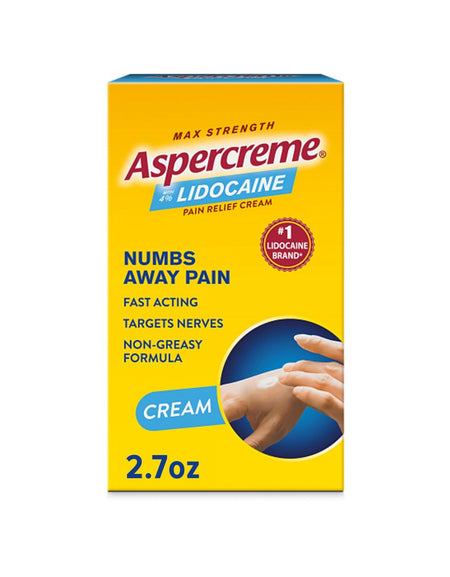 Aspercreme Lidocaine Cream (2.7 oz)