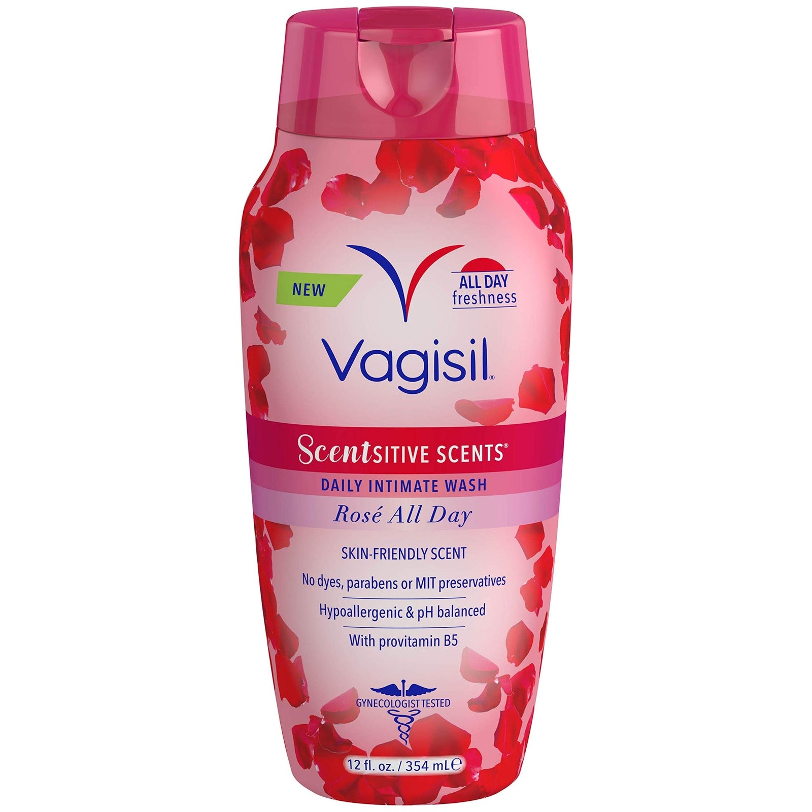 Vagisil Feminine Wash Rose All Day (12 oz)