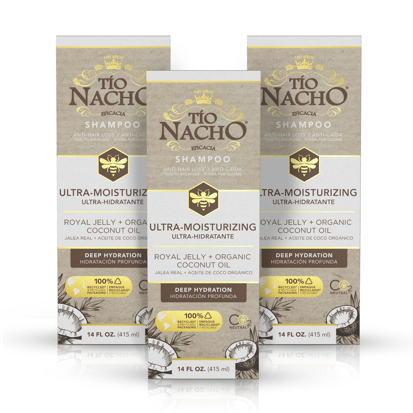 Tio Nacho Ultra Hydration Shampoo (14 oz, 3 Pack)