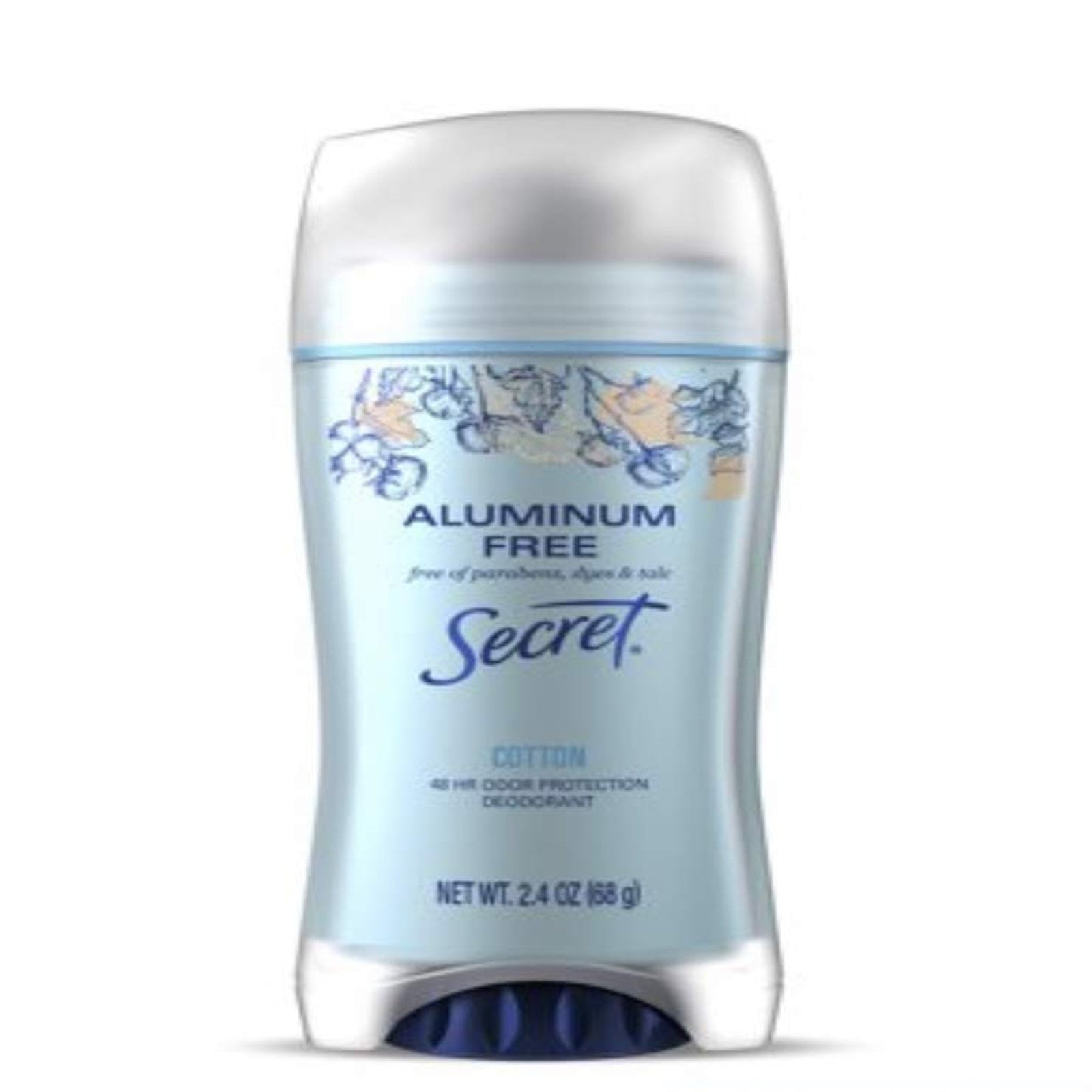 Secret Aluminum Free Deodorant Cotton (2.4 oz)
