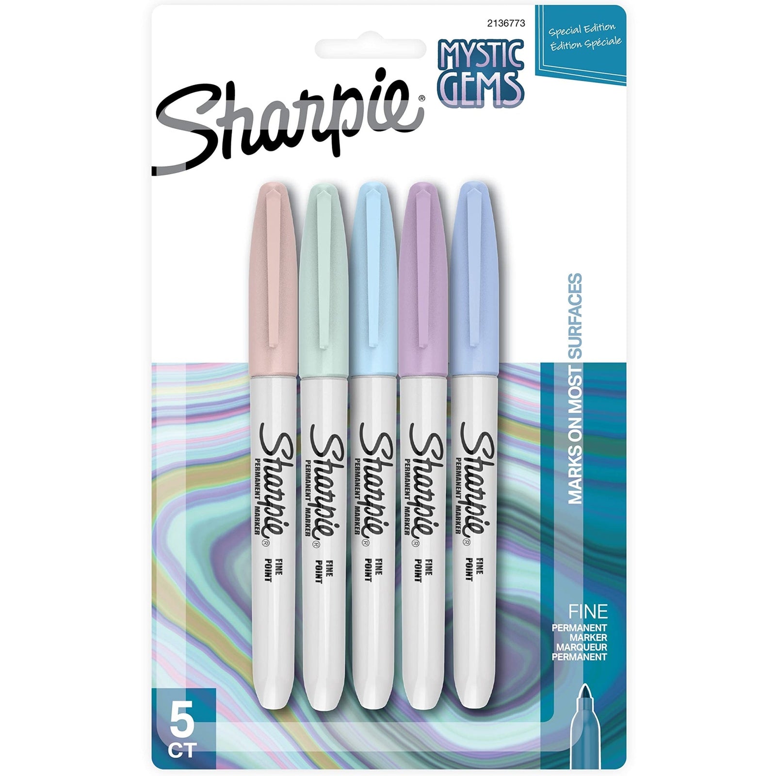 Sharpie Mystic Gems Permanent Markers (5 Pack)