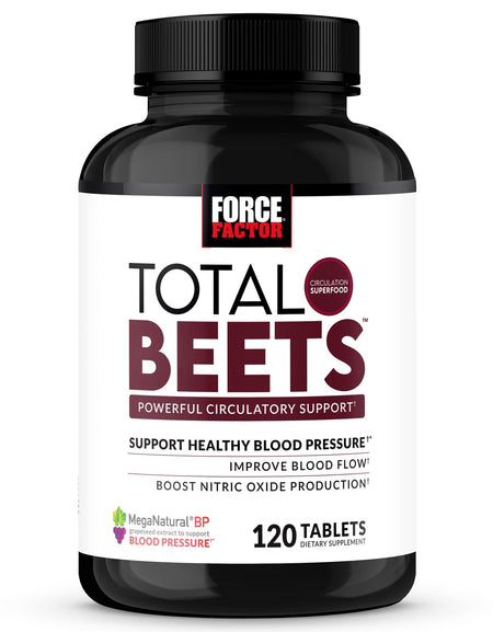 Force Factor Total Beets Blood Pressure Support (120 Count)
