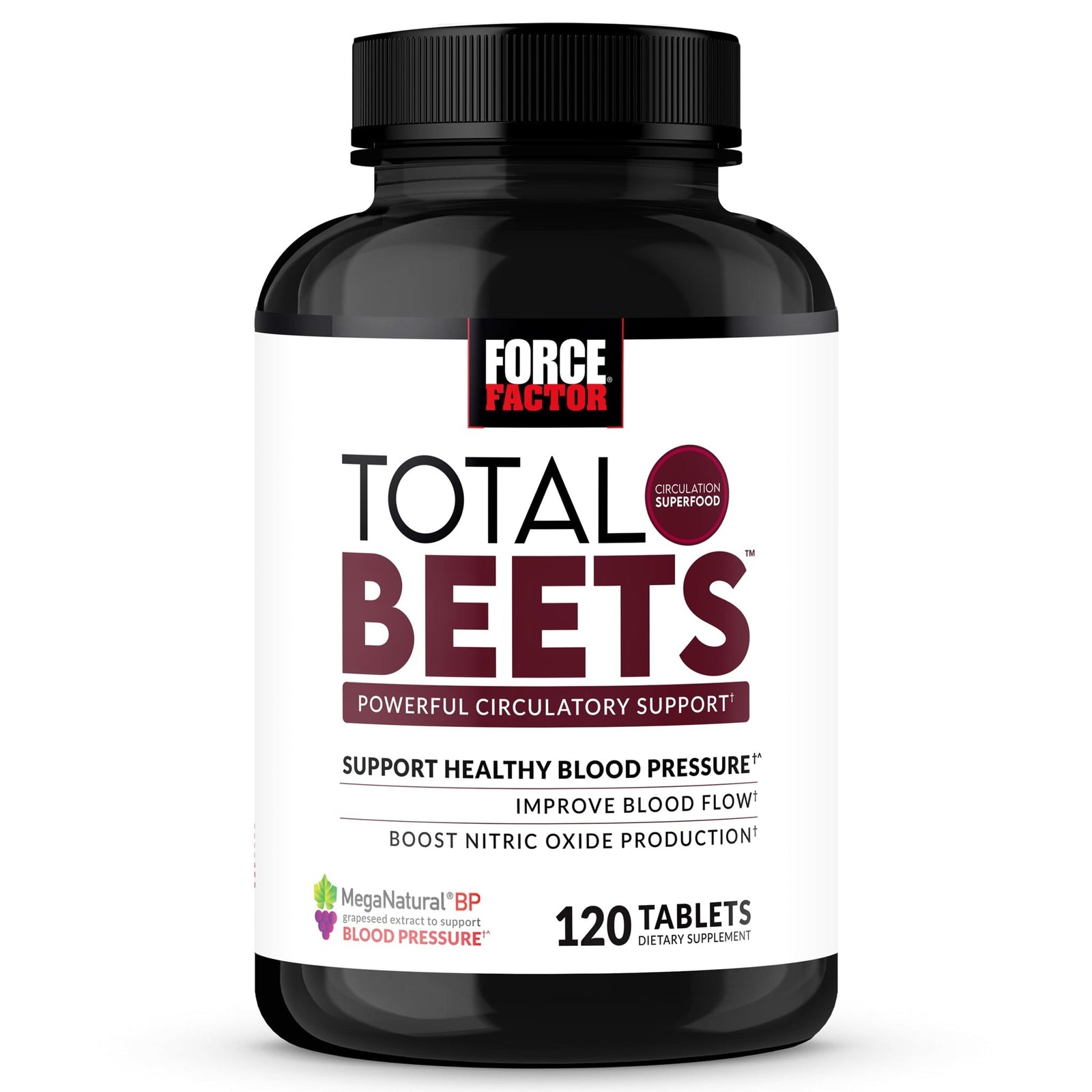 Force Factor Total Beets Blood Pressure Support (120 Count)