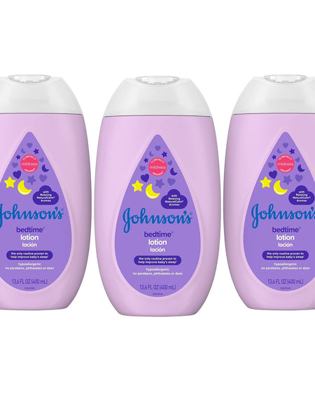 Johnson's Bedtime Baby Lotion (13.6 oz, 3 Pack)