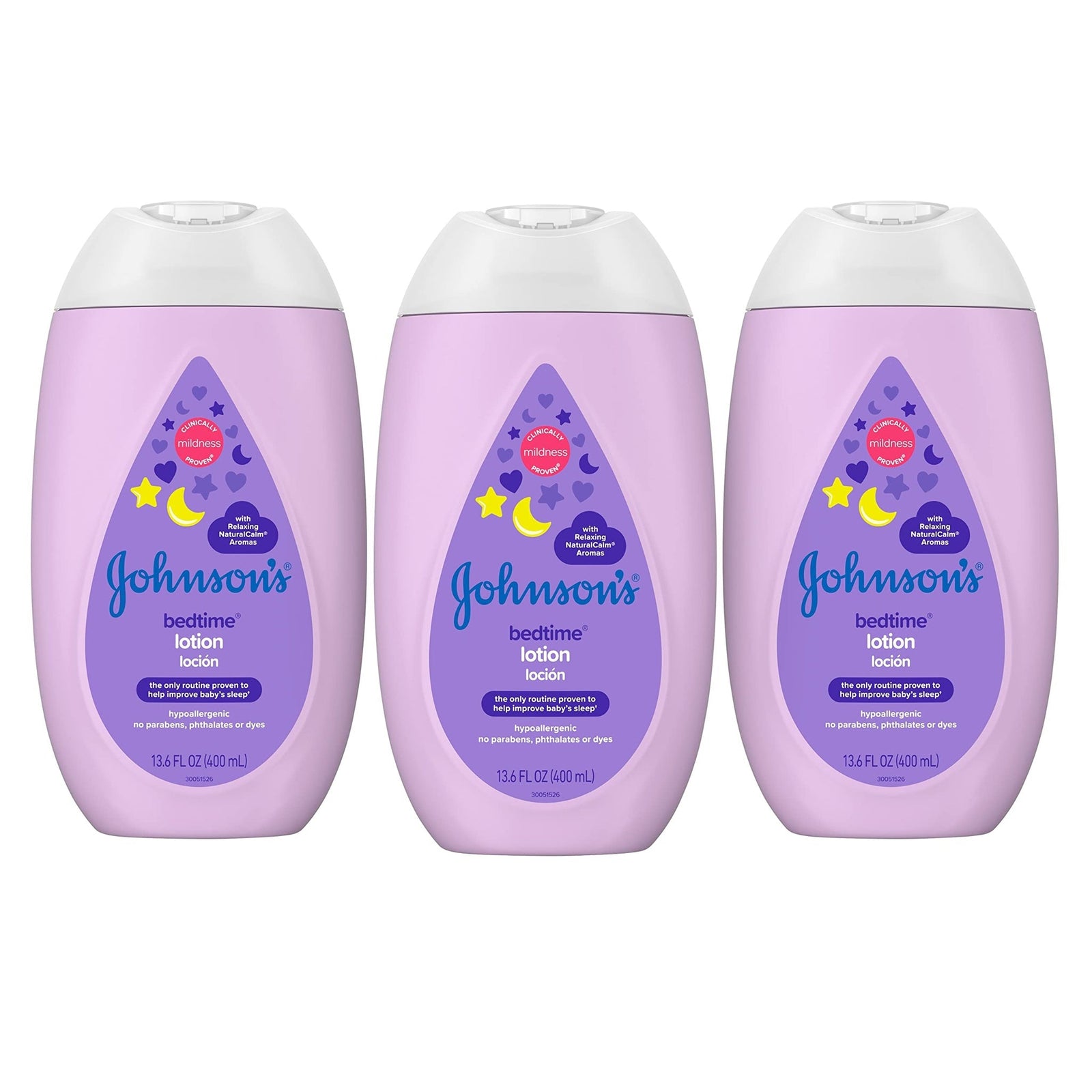 Johnson's Bedtime Baby Lotion (13.6 oz, 3 Pack)