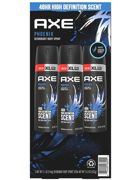 AXE Body Spray Phoenix (5.1 oz, 3 Pack)
